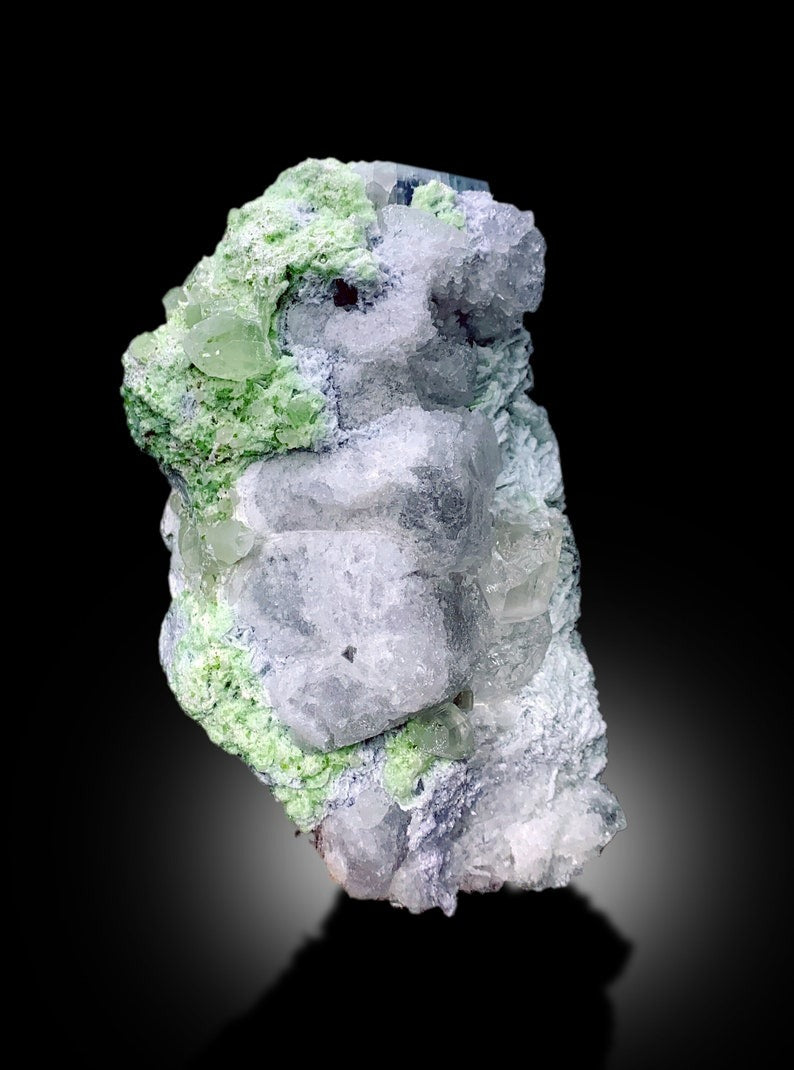 Pollucite With Kunzite, Tourmalines, Cleavlandite Albite and Quartz Mineral Specimen From Afghanistan - 2807 gram