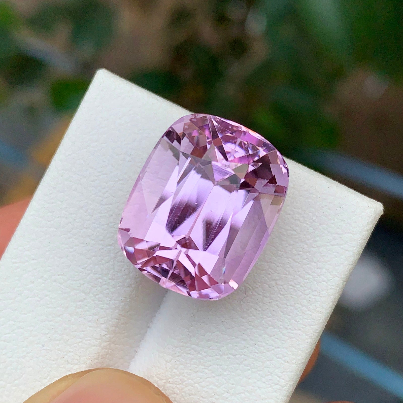 Light Pink Kunzite Jewelry Stone, Natural Kunzite Gemstone For Ring