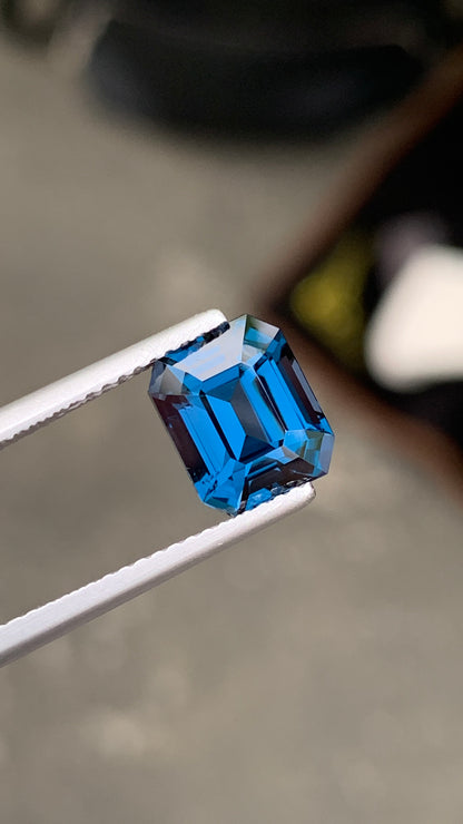 Bellerophon Certified Natural Blue Cobalt Spinel, 3.036 ct