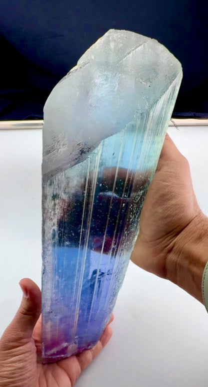 Spodumene Kunzite Crystal for Faceting - 4020 gram