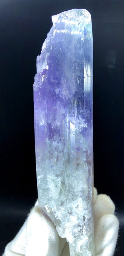 Bicolor Kunzite Crystal, Natural Kunzite, Kunzite stone, Pink Kunzite, Kunzite for sale, Raw Kunzite, Mineral Specimen, Healing Stone, 679g