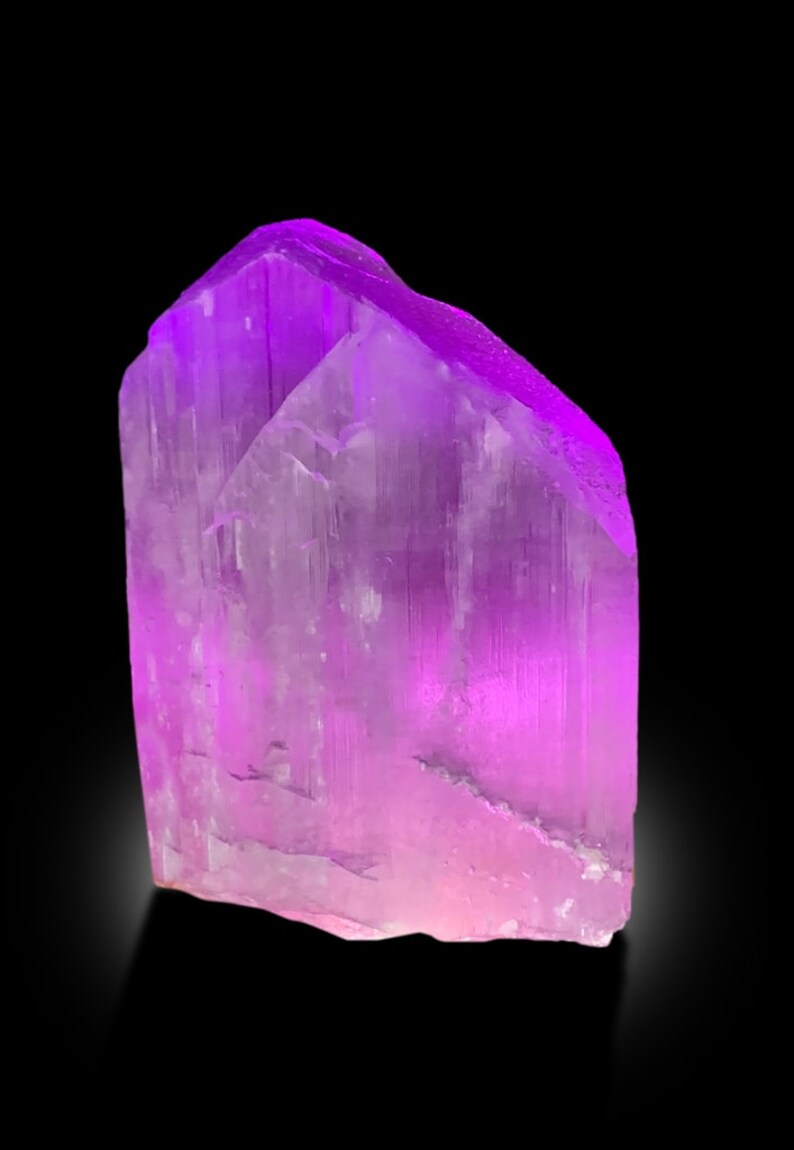 Top Grade Kunzite Crystal, Deep Pink color Kunzite Crystal, Natural Kunzite stone, Kunzite specimen, Raw Kunzite, Kunzite gemstone, 1108 g