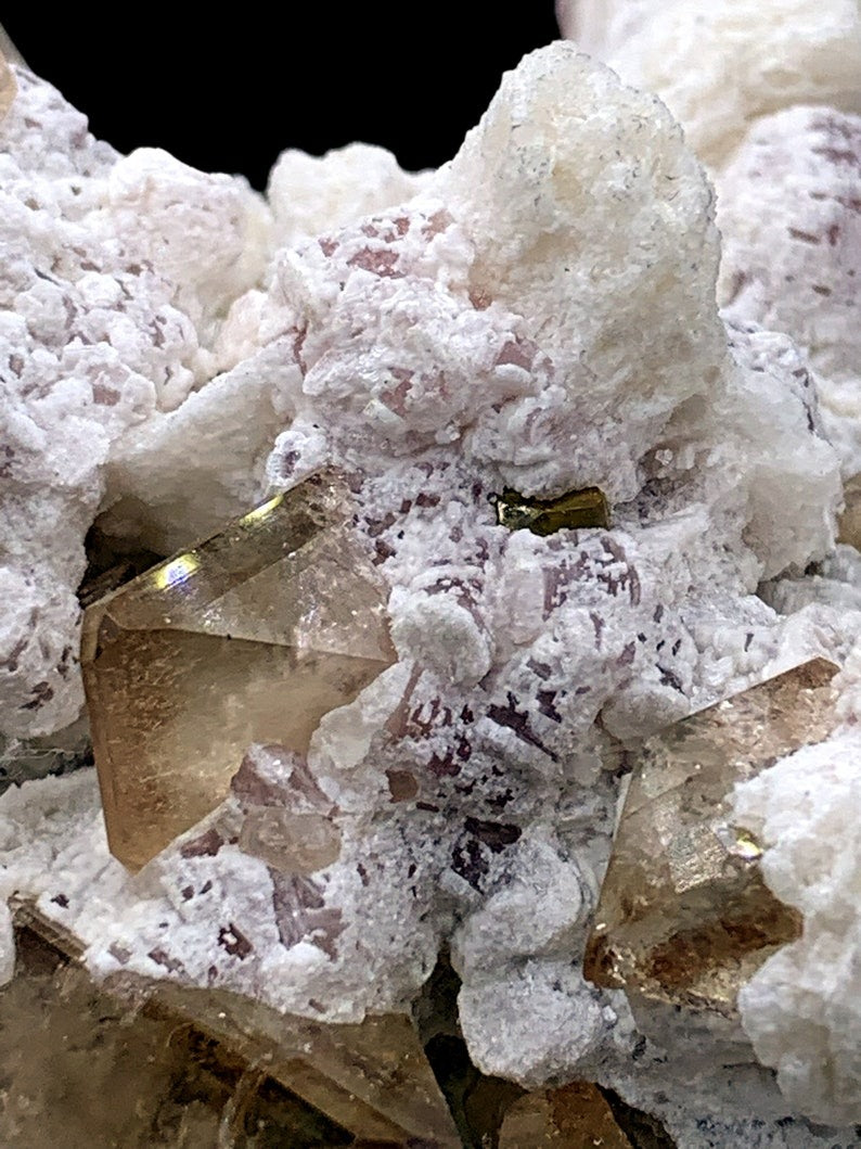 Rich Golden Color Topaz Cluster on Matrix, Topaz Specimen, Natural Topaz, Topaz Crystals, Topaz from Skardu Pakistan - 1408 gram