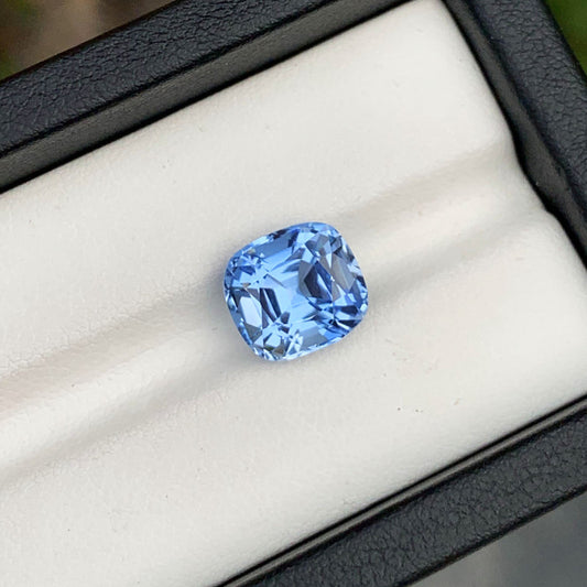 Natural Aquamarine Gemstone For Ring, Faceted Aquamarine Stone, 5.05 CT