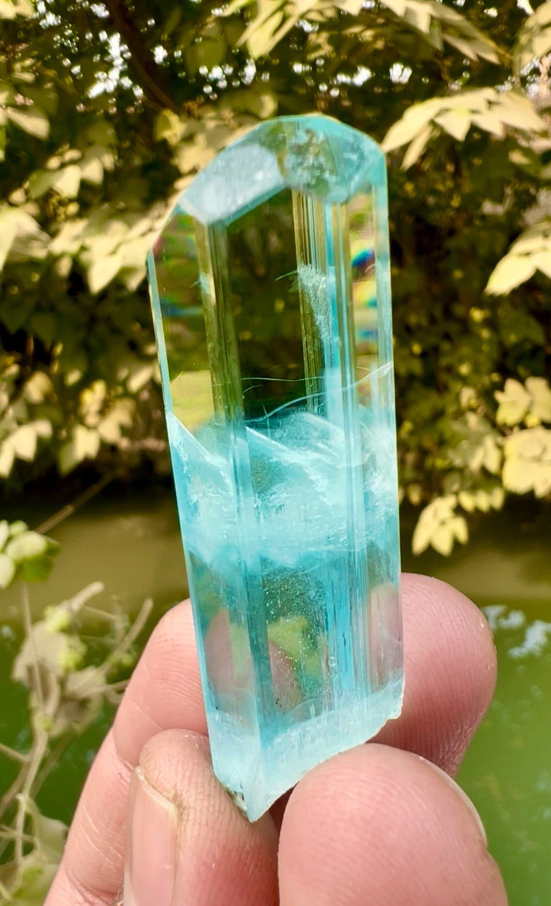 Aquamarine crystal from Pakistan , 32 gram
