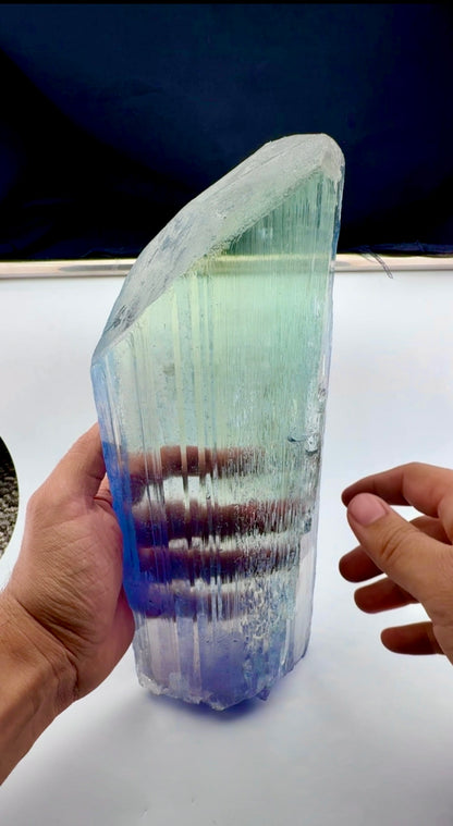 Spodumene Kunzite Crystal for Faceting - 4020 gram