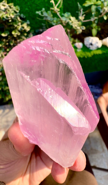 Pink Kunzite Crystal from Afghanistan, 160 gram