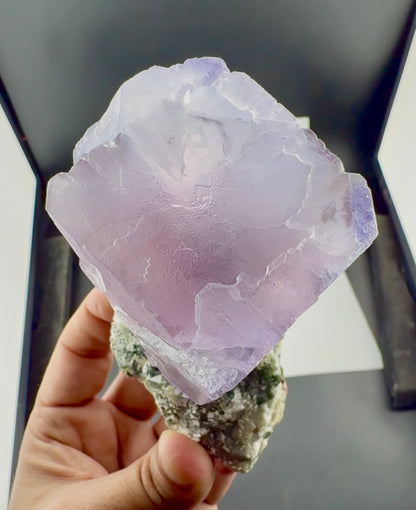 Fluorite on matrix from Afghanistan, 378 gram