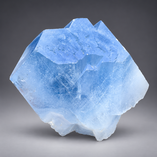 Blue Celestine Crystal From Afghanistan - 95 Grams