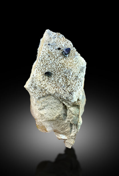 Anatase specimen dimensions 155 by 80 by 55 mm
Anatase crystal cluster back angle view