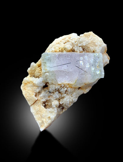 AquaMorganite from Skardu Pakistan 68x43mm
Rare bi-color beryl double termination collector specimen
