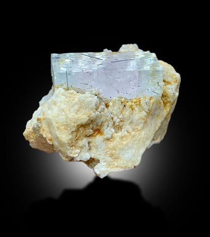 Double terminated AquaMorganite crystal both ends natural faces
Natural pink blue AquaMorganite crystal close-up color zones
AquaMorganite from Skardu Pakistan 68x43mm
Rare bi-color beryl double termination collector specimen
AquaMorganite crystal natural pink and blue color detail
Double terminated beryl crystal free of damage