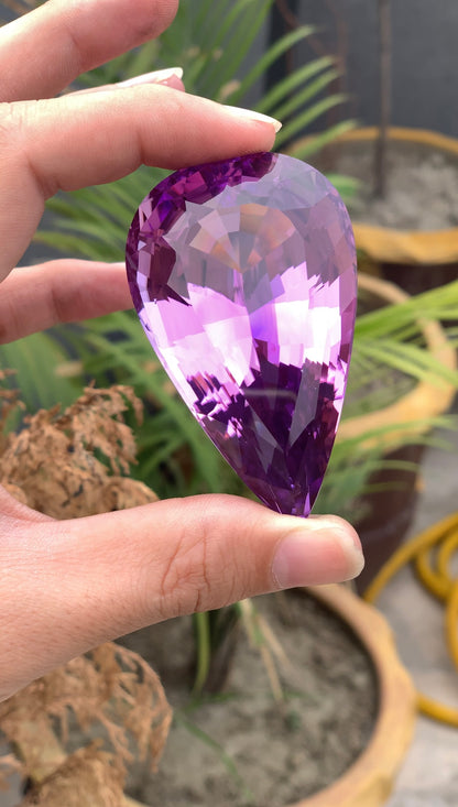 Deep Pink Kunzite Gemstone from Afghanistan – 477 Ct Museum Size Collector Gem – Investment Stone