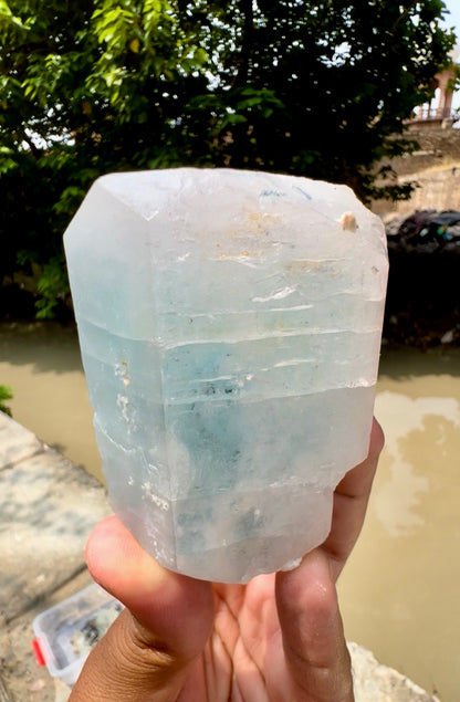 AquaMorganite crystal from Pakistan, 360 gram