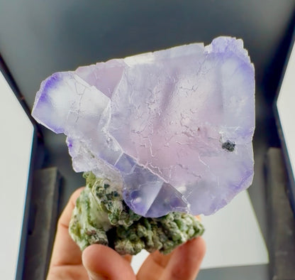 Fluorite on matrix from Afghanistan, 378 gram