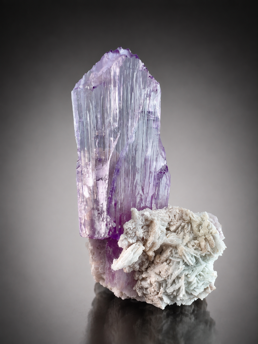 Natural Pink Kunzite specimen from Afghanistan, 382 gram