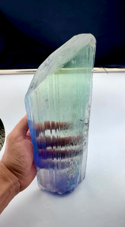 Spodumene Kunzite Crystal for Faceting - 4020 gram