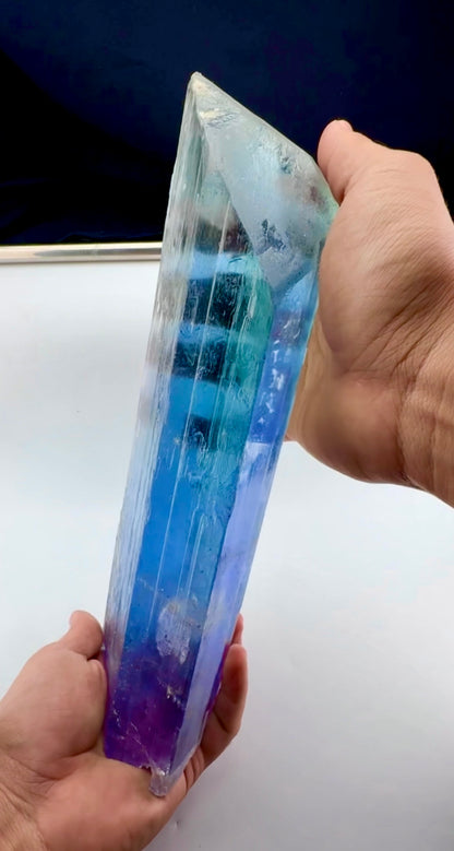 Spodumene Kunzite Crystal for Faceting - 4020 gram