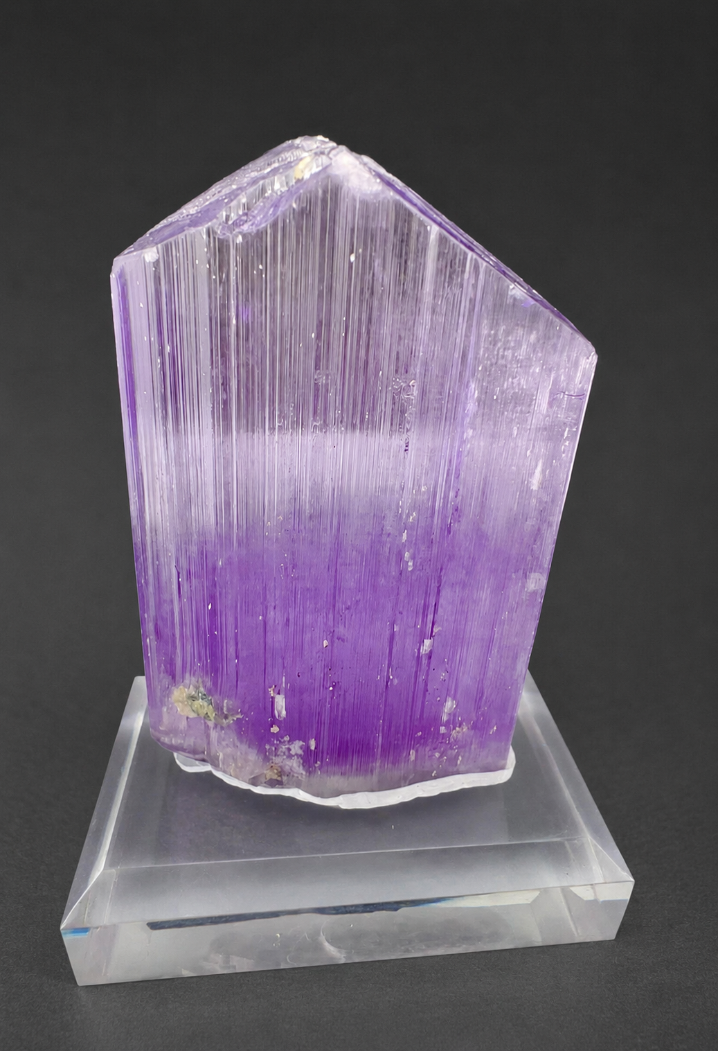 Natural Pink Kunzite Crystal with a custom base from Afghanistan, 1080 gram