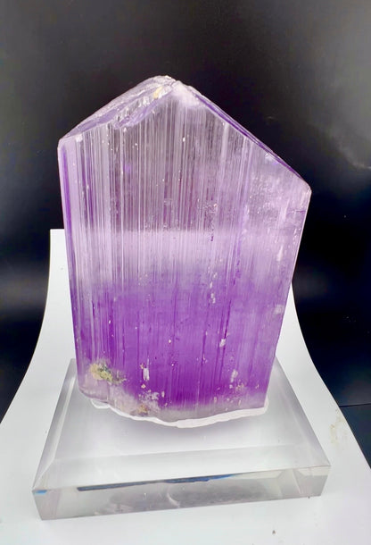 Natural Pink Kunzite Crystal with a custom base from Afghanistan, 1080 gram