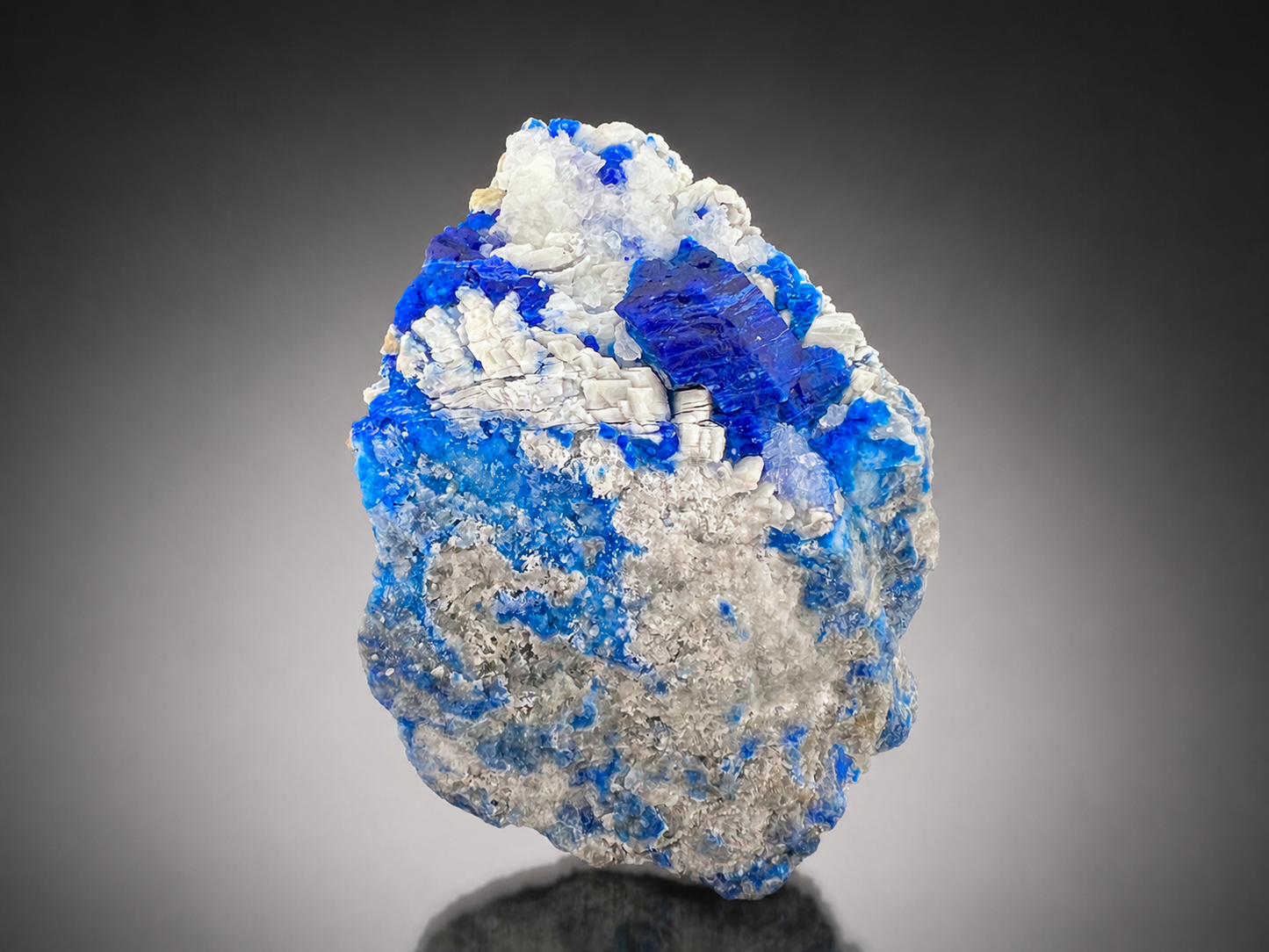 Blue Color Lazurite Specimen From Afghanistan - 337 Grams