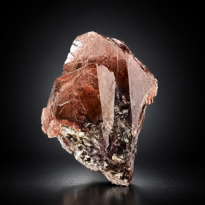 Rare Brown Axinite Crystal From Skardu Pakistan - 77 Grams