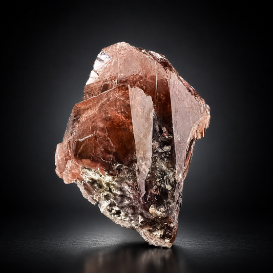 Rare Brown Axinite Crystal From Skardu Pakistan - 77 Grams