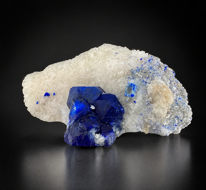 Blue Color Lazurite on Matrix From Afghanistan - 186 Grams