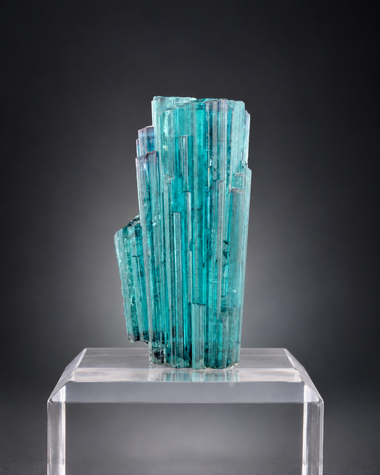 Indicolite Blue Tourmaline Crystal From Afghanistan - 15.30 Carats