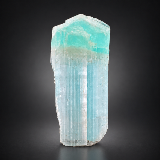 Bi-color Tourmaline Crystal From Afghanistan - 42.85 Carats