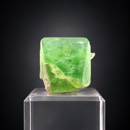 Lush Green Peridot Crystal From Pakistan - 29.70 Carats