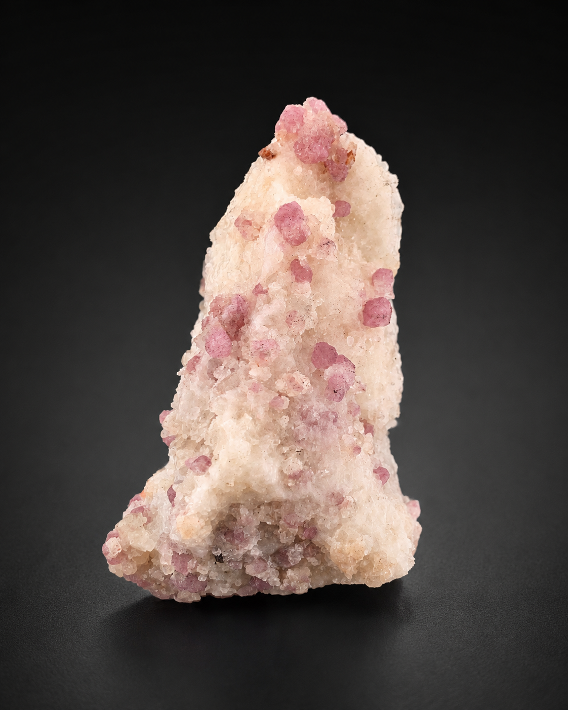 Fluorescent Pink Spinel Crystal On Matrix from Afghanistan - 125 Grams