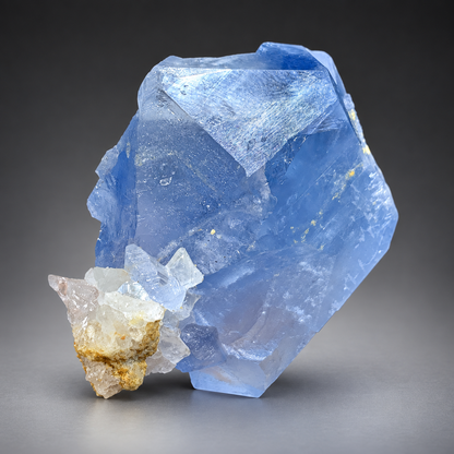 Blue Celestine Crystal From Afghanistan - 29 Grams