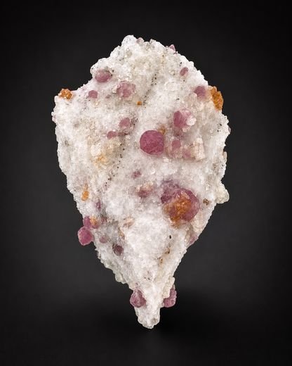 Fluorescent Pink Spinel Crystal On Matrix from Afghanistan - 210 Grams