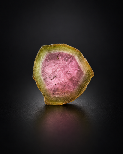 Watermelon Tourmaline Slice from Afghanistan - 7.75 Carats