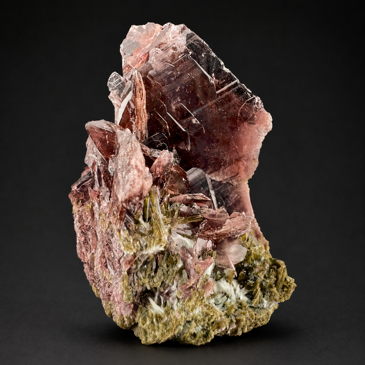 Rare Brown Axinite Crystal From Skardu Pakistan - 50 Grams