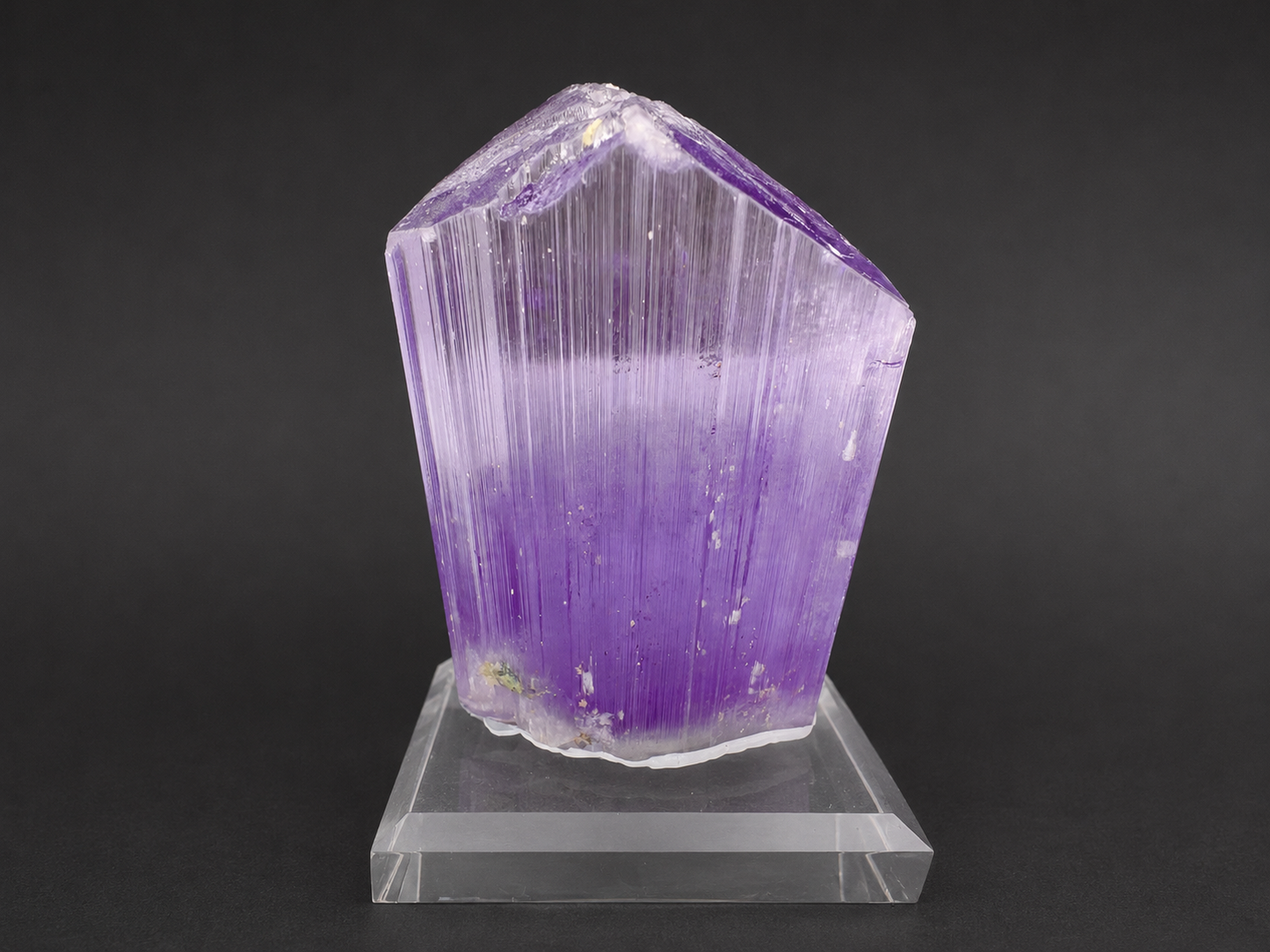 Natural Pink Kunzite Crystal with a custom base from Afghanistan, 1080 gram