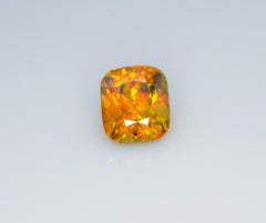 Sparkling Full Fire Titanite Sphene Gemstone, Loose Gemstone, Cusshion Cut Faceted Rare Sphene, Zagi Sphene - 6.05 CT