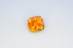 Full Fire Titanite Sphene Gemstone, Loose Gemstone, Cusshion Cut Faceted Sphene - 4.70 CT