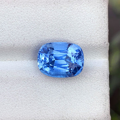 March birthstone aquamarine loose stone cushion
Deep blue aquamarine gemstone engagement ring stone