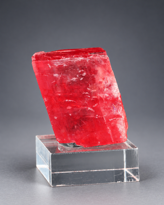 Cherry Red Rhodochrosite Crystal – Sweet Home Mine, Colorado, USA