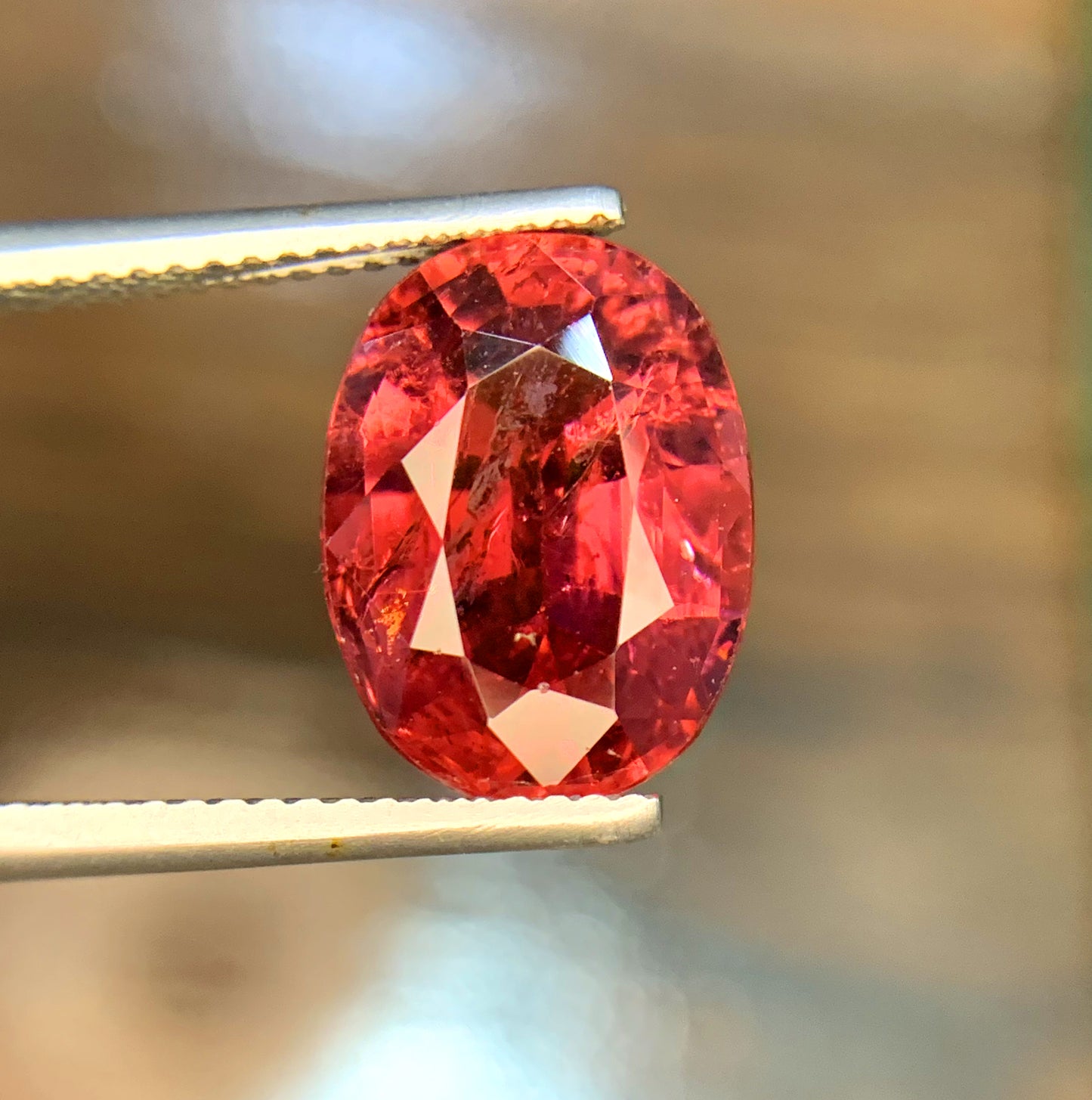 Oval Cut Rubelite Tourmaline Gemstone, Loose Gemstone, Rubelite Ring, Rubelite Jewelry, Jewelry Making, Gemstone Jewelry 6.10 Carats