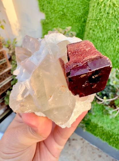 Tantalite, Indicolite Tourmaline, Morganite, Quartz and albite from Afghanistan, 244 gram