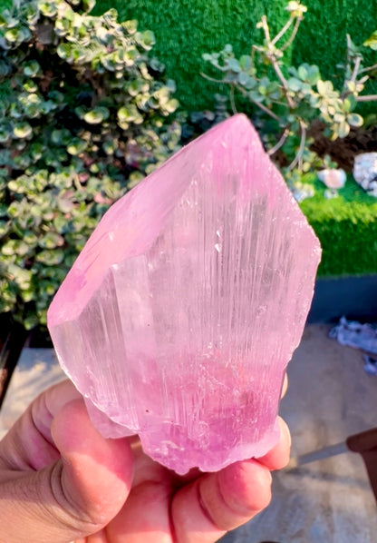 Pink Kunzite Crystal from Afghanistan, 160 gram