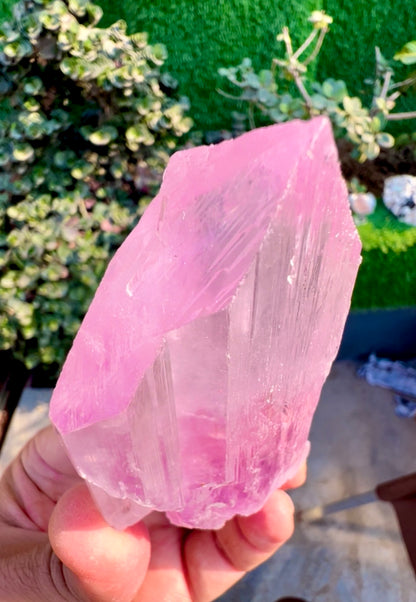 Pink Kunzite Crystal from Afghanistan, 160 gram