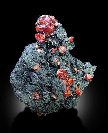 RED ZIRCON SPECIMEN | RED ZIRCON CRYSTALS | ZIRON STONE | RED ZIRCONIA | ZIRCON GEMSTONE | RAW GEMSTONE | MINERAL SPECIMEN | 64 G