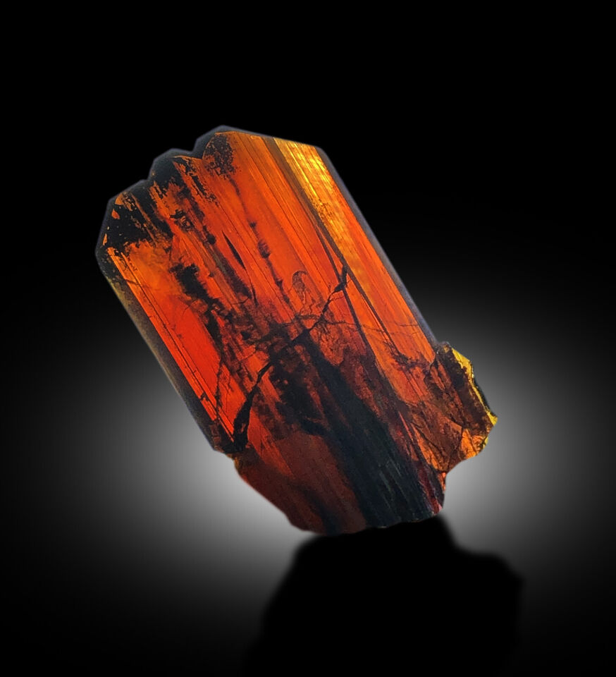 NATURAL RED COLOR BROOKITE CRYSTAL, RARE BROOKITE, BROOKITE STONE, RARE MINERAL, CRYSTAL SPECIMEN, BROOKITE FOR SALE - 16.50 CTS