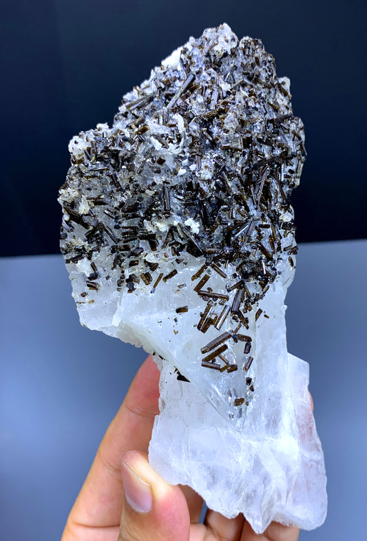 Rare Childrenite Cluster on Quartz from Skardu Pakistan - 327 gram