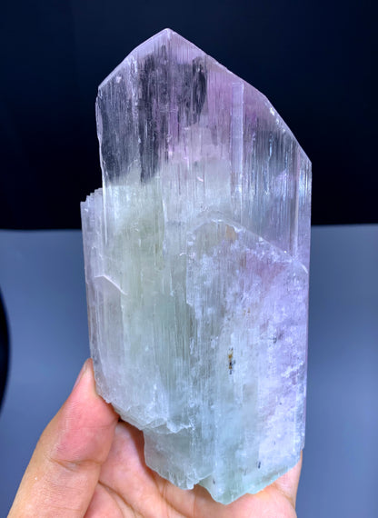 v Shape Pink Kunzite Crystal from Afghanistan - 358 gram