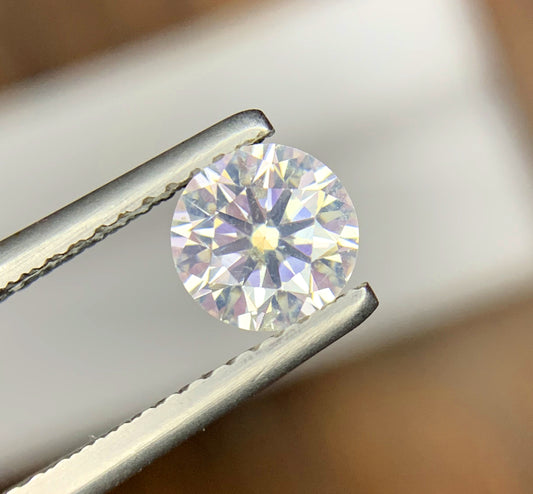 GIL Certified Natural Diamond, White Diamond Gemstone, Loose Gemstone, Diamond Faceted Cut Stone - 0.80 CT